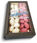 Sablio Mandle v čokoláde Všetko najlepšie k sviatku - 2x 80g