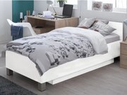 Posteľ Mega 160, 90x200 cm, biela%