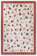 Kusový koberec Villeroy & Boch Toy's delight s potlačou 106192 Red, Multicolor, 50x80, červená, obývacia izba, Villeroy & Boch