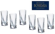 BOHEMIA QUADRO POHÁR NA LIKÉR 50ML SADA 6 KS