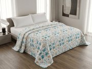 Prehoz na posteľ ELIVINE biely, 100% bavlna Rozmer: 170 x 210 cm