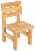 DEOKORK Masívne drevené záhradne kreslo TEA 01 hrúbka 38 mm