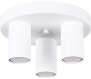 Sollux SL.1464 - Bodové svietidlo LAGOS 3xGU10/10W/230V biela