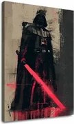 Obraz Darth Vader - Temná sila na plátne | 100% originál domaľovaný akrylom
