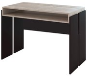 PC stolík Ramea (dub platinum grange + čierna). Akcia -20%. Vlastná spoľahlivá doprava až k Vám domov. 1055240