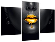 Obraz - Pery ženy (90x60 cm)