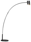 ByRydens 4100920-4002 - Stojacia lampa PULS 2xGU10/5W/230V čierna