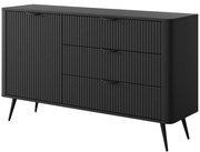 Komoda Lante D 138 D3S black