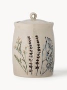 Ručne vyrobená úložná dóza's motívom trávy Bea