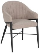 Béžové kreslo – Ixia