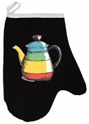 Kuchynská rukavica Teapop EMI, čierna