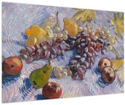 Obraz - Vincent van Gogh, Grapes, Lemons, Pears, and Apples, reprodukcia (90x60 cm)