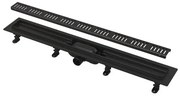 Alca APZ10BLACK SIMPLE sprchový žľab 75 cm čierna mat APZ10BLACK-750M