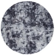 Koberec SILK DYED MR-577 sivý kruh