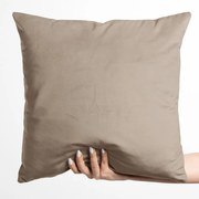 Biante Zamatová obliečka na vankúš Velvet Prémium SVP-042 Béžovohnedá 30 x 50 cm
