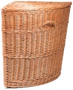 Kôš na bielizeň prútený rohový Kleding V.š. 49 x hl. 49 x v. 65(cm)
