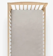 Goldea nepriepustná froté plachta do detskej postieľky - sivohnedá 60 x 120 cm