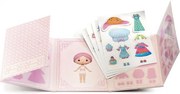 Djeco Znovuodlepiteľné samolepky: Tinyly Miss Lilypink