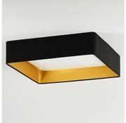 Brilagi - LED stropné svietidlo VELVET SQUARE LED/24W/230V čierne