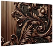 Obraz - Vzor z dreva (70x50 cm)