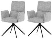 Sada jedálenských stoličiek DCH-D1328 SIL2, 2 ks