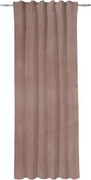 Záves Nantes 140x245 cm, staroružová zamatová štruktúra%