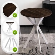 PROXIMA.store - Jedálenský stôl LAUREN FARBA: biela, FARBA NÔH: orech