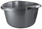 Miska okrúhla pevná 20l strieborná