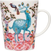 Hrnček Satumetsä 0,4l, ružovo-modrý