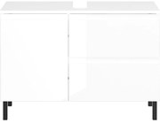 Biela skrinka pod umývadlo 80x56 cm Salinas - Germania
