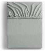 Svetlosivá napínacia plachta jersey 90x200 cm Amber – Restilo