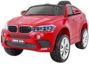 Elektrické autíčko BMW X6 M lakované - červené