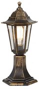 Vonkajšia lampa starožitné zlato 42 cm IP44 - New Haven