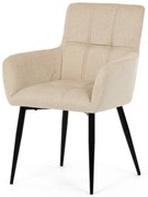 Jedálenská stolička Autronic 60x86 cm béžová látka DCH-P3146 CRM2