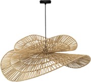 Toolight Toolight, prírodné BOHO závesné svietidlo 80cm, APP1738-1CP, OSW-06061