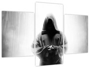 Obraz - Mních v kláštore (90x60 cm)