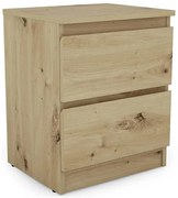 Nočný Stolík Hugo 2 Zásuvka 40x34x50 638966