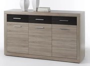 Komoda Cancan SB, dub sonoma/sivá pínia%