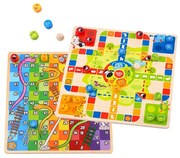 Hra 2v1 Človeče nehnevaj sa, Hady a rebríky