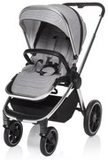 Zopa športový kočík MOVE CROSS + nánožník a pláštenka - silver grey /silver