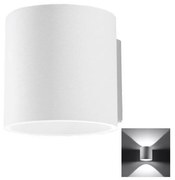 Sollux SL.0211 - Nástenné svietidlo VICI 1xG9/40W/230V sklo/biela