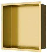 Vstavaná polička SAT Aurum zlatá 33x33 cm SATAURN3030BG