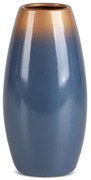 KERAMICKÁ VÁZA NESSA (01) (FI) 15X30 CM MODRÁ