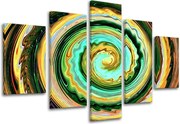 Obraz na stenu 5 dielny ABSTRAKT XOBAB079E50