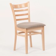 Stima Stolička AMERICA Vyberte odtieň ->: Buk, Vyberte látku ->: BOSS beige 3