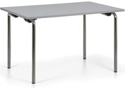 Skladací stôl SPOT, 120x80 cm, sivá