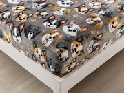 XPOSE® Mikroplyšová plachta DOGS Exclusive 90x200 cm