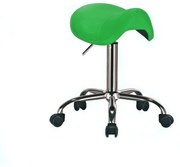 LuxuryForm DESIGN Kozmetický taburet BULL - zelený