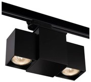 Shilo 6631 - Bodové svietidlo do lištového systému BIZEN 2xGU10/15W/230V čierna