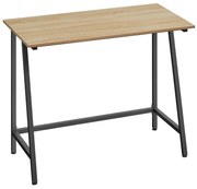 Počítačový stôl so šikmými nohami - dub sonoma